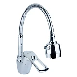 Смеситель для кухни Aquatica 9746120 ML-4B644C гусак гофрированный на гайке картридж 40мм           