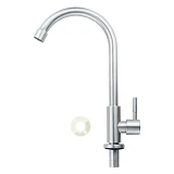 Смеситель для умывальника монокран Aquatica 9722601 на гайке кранбукса 1/2"                         