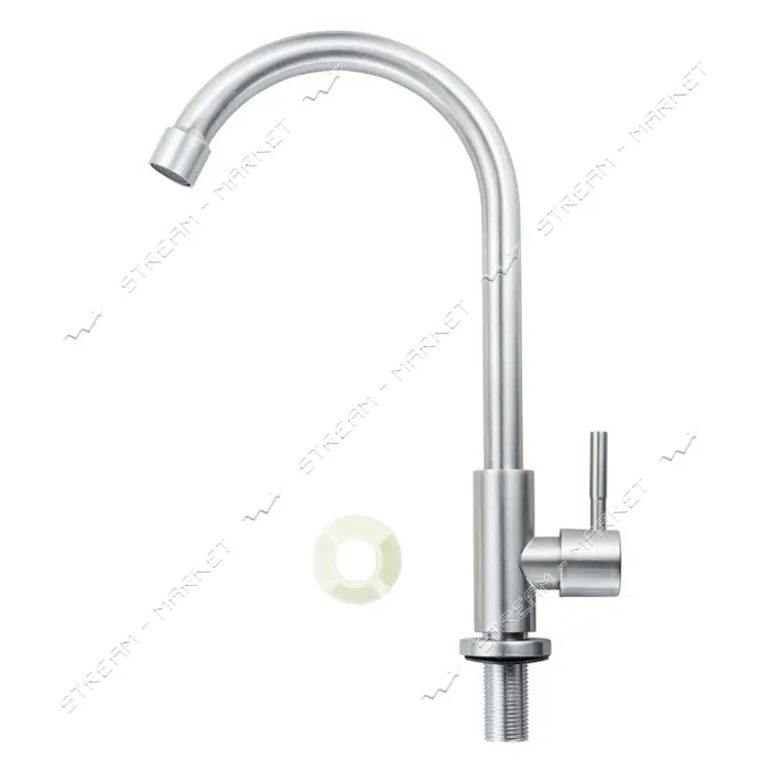 Смеситель для умывальника монокран Aquatica 9722601 на гайке кранбукса 1/2"                         