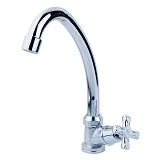Смеситель монокран Aquatica 9786600 QN-1G158C на гайке кранбукса 1/2" 2шт