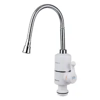 Кран-водонагреватель Aquatica 9797143 проточный 3кВт для кухни гусак гофрированый на гайке          