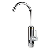 Кран-водонагреватель Aquatica HZ-6B143C 9791110 проточный 3кВт для кухни гусак ухо на гайке C       