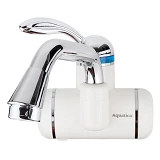 Кран-водонагреватель Aquatica LZ-6A211W проточный 3кВт для раковины гусак изогнутый настенный
