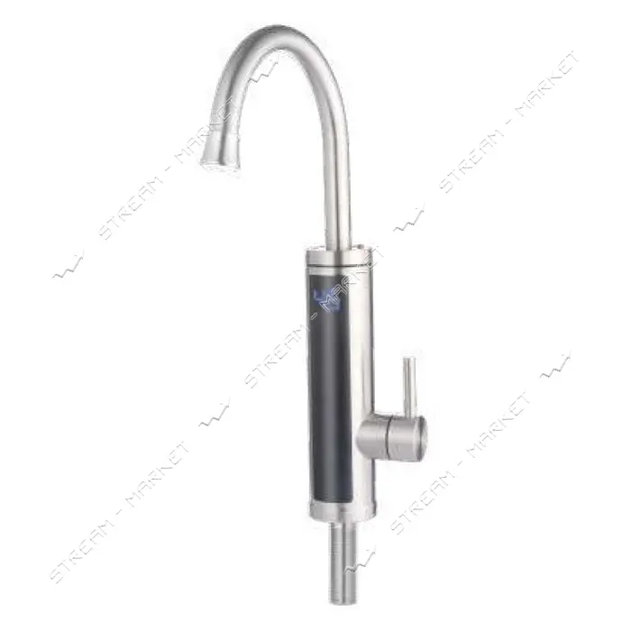 Кран-водонагреватель Aquatica 9789111 проточн 3.3кВт для кухни ухо на гайке с дисплеем и термостатом