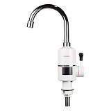Кран-водонагреватель Aquatica 9796113 проточн 3.3кВт для кухни ухо на гайке с дисплеем и термостатом