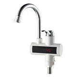 Кран-водонагреватель Aquatica 9798103 проточный 3кВт для кухни ухо на гайке с дисплеем