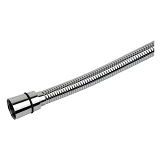 Шланг для душа Aquatica 9792010 1/2" усиленный хромированный растяжной с подшипником 150-210см