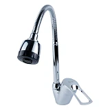 Смеситель для кухни Aquatica Tau 9843150 SM-4B644C гусак гофрированный на гайке картридж 40мм