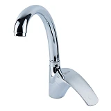 Смеситель для кухни Aquatica Tau 9804140 SD-4B443C гусак ухо латунный шток на гайке картридж 40мм