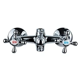 Смеситель для ванны Aquatica Tau 9870210 VD-5C261C гусак прямой 350мм кран-букса 1/2"