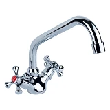 Смеситель для кухни Aquatica Tau 9885120 VN-4B160C на гайке кран-букса 1/2"