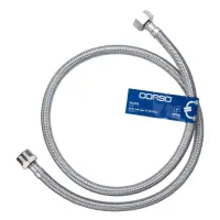 Шланг для подвода воды Corso 9690630 XA-3210 в нержавеющей оплетке 100см 1/2" В/Н                   