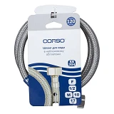 Шланг для подвода воды Corso 9690645 XA-3305 в нержавеющей оплетке 1/2"хМ10х17мм 50см               