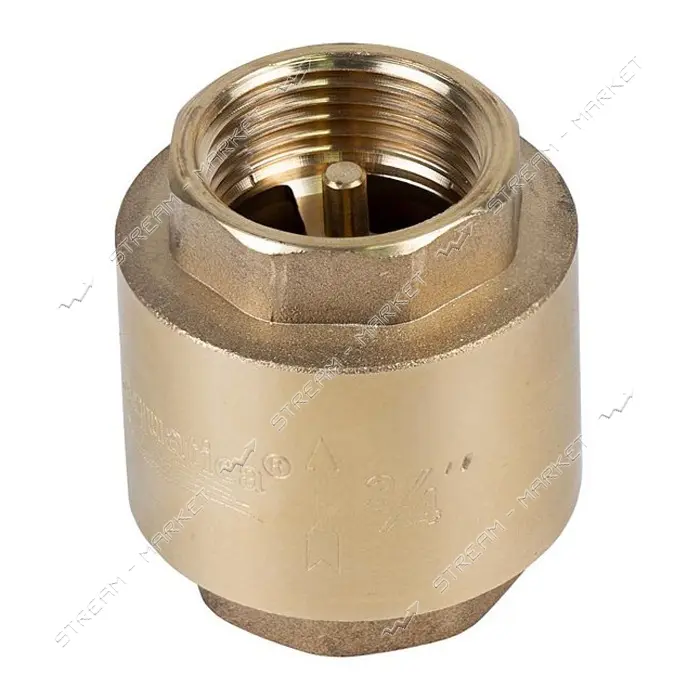 Клапан обратный Aquatica 779652 3/4"Вх3/4"В латунь euro 205г
