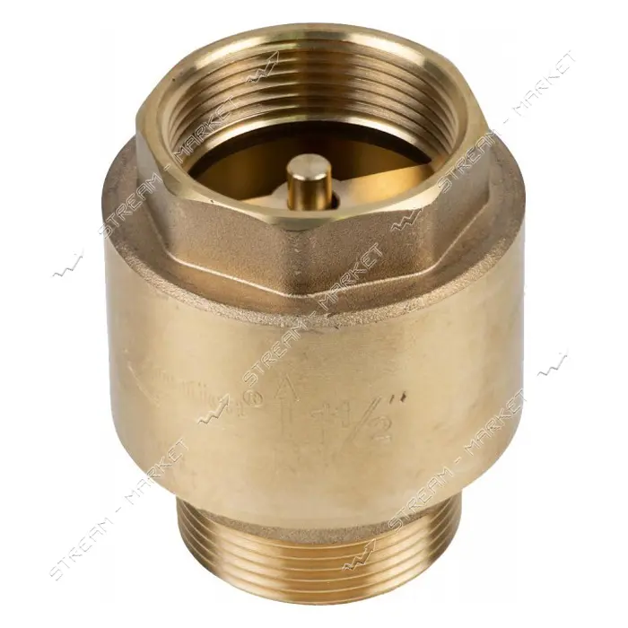 Клапан обратный Aquatica 779659 1 1/2"Нх1 1/2"В латунь euro 680г