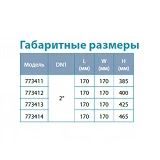 Насос канализационный Aquatica 773414 1.5кВт 23м 375л/мин                                           
