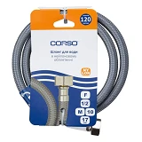 Шланг для подвода воды к смесителю Aquatica Corso 9690143 XA-130330см NYLON 1/2"хМ10х17мм