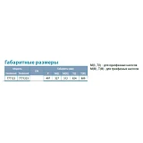 Насос центробежный погружной Aquatica Dongyin 777122 0.55кВт H 77 60м Q 55 33л/мин О102мм