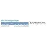 Насос центробежный погружной Aquatica Dongyin 777142 1.1кВт H 79 53м Q 140 100л/мин О102мм