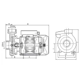 Насос поверхностный EuroAqua 2DK20                                                                  