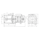 Насос поверхностный EuroAqua JET100A