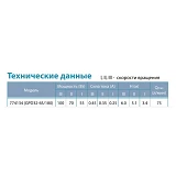 Насос циркуляционный Aquatica 774134 100Вт Hmax 6м Qmax 75л/мин d 2" 180мм плюс гайки d1 1/4"