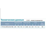 Насос циркуляционный Aquatica 774142 245Вт Hmax 8м Qmax 200л/мин d 2" 180мм плюс гайки d 1 1/4"