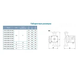 Насос циркуляционный Aquatica Leo 3.0 774413 74Вт Hmax 4м Qmax 52л/мин d1 1/2" 130мм гайки d1"