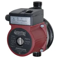 Насос для повыш. давления Aquatica 774711 120Вт Hmax 9м Qmax 30л/мин d 3/4" 160мм плюс гайки d 1/2" 