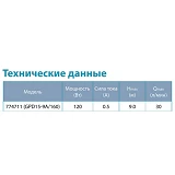 Насос для повыш. давления Aquatica 774711 120Вт Hmax 9м Qmax 30л/мин d 3/4" 160мм плюс гайки d 1/2" 
