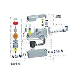 Станция канализационная Aquatica Leo 776912 0.6кВт Hmax 8.5м Qmax 110л/мин 3.0                      