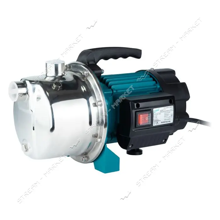 Насос центробежный самовсасывающий Aquatica Leo 775313 1.0кВт Hmax 44м Qmax 73л/мин нерж.           