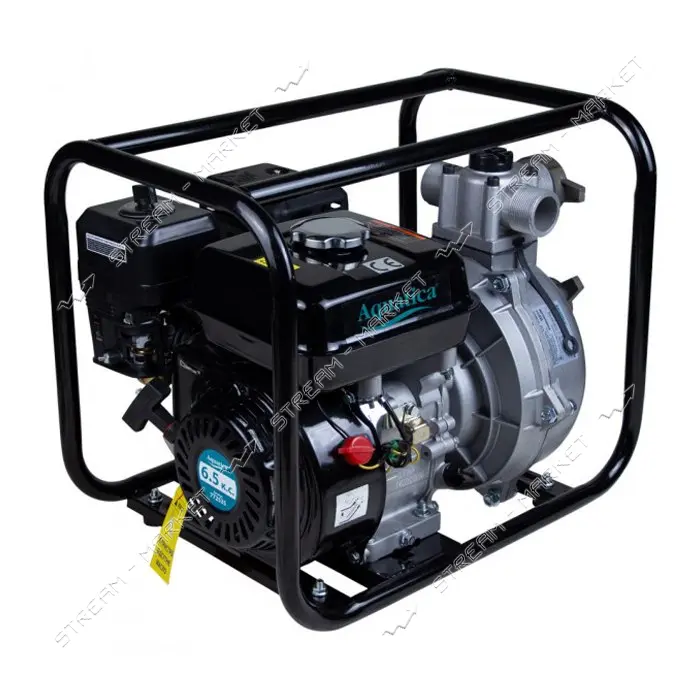 Мотопомпа Aquatica 772535 7.5л.с. Hmax 70м Qmax 35м3/ч 4-ех тактный                                 
