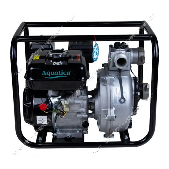 Мотопомпа Aquatica 772535 7.5л.с. Hmax 70м Qmax 35м3/ч 4-ех тактный                                 