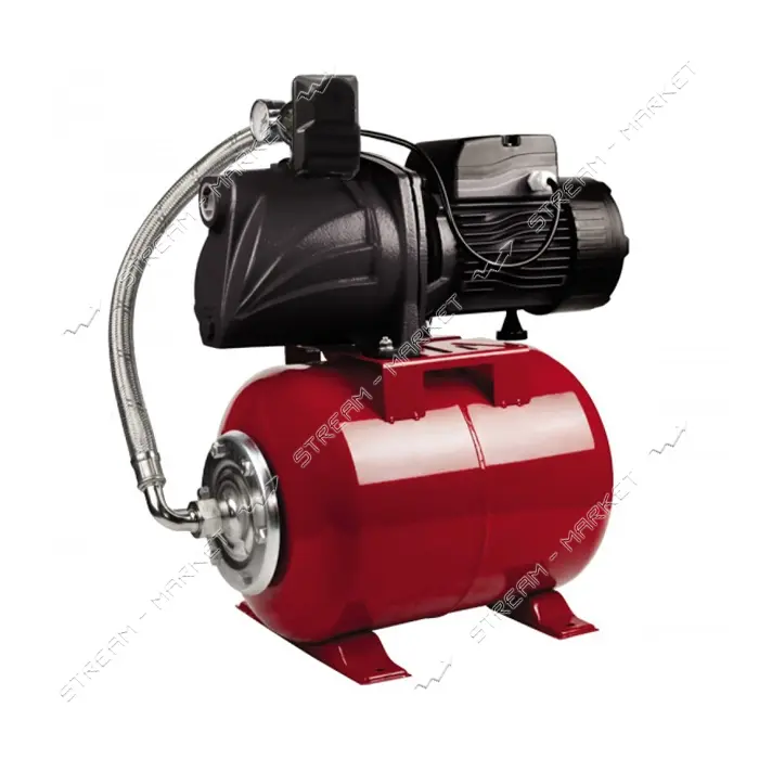 Насосная станция Koer Auto JET-100 H43M Q3м.куб P750Вт 1"х1" с пятерником                           