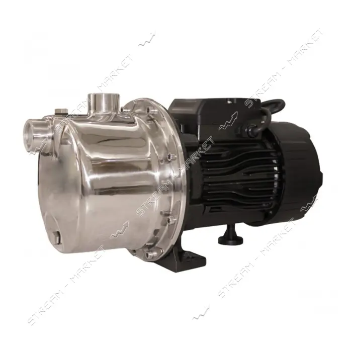 Насос поверхностный самовсасывающий Koer JS-800 корпус нержавеющая сталь H46M Q3.3м.куб Р800Вт 1"х1"