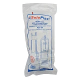 Арматура для бачка унитаза нижняя подача SoloPlast 1/2" кнопка АБК-04