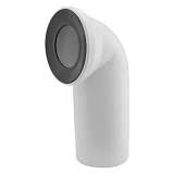 Труба фановая Waterstel Orio 110х90 градусов для унитаза                                            