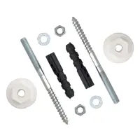 Крепление умывальника, винт 8x120 + дюбель 12x60                                                    
