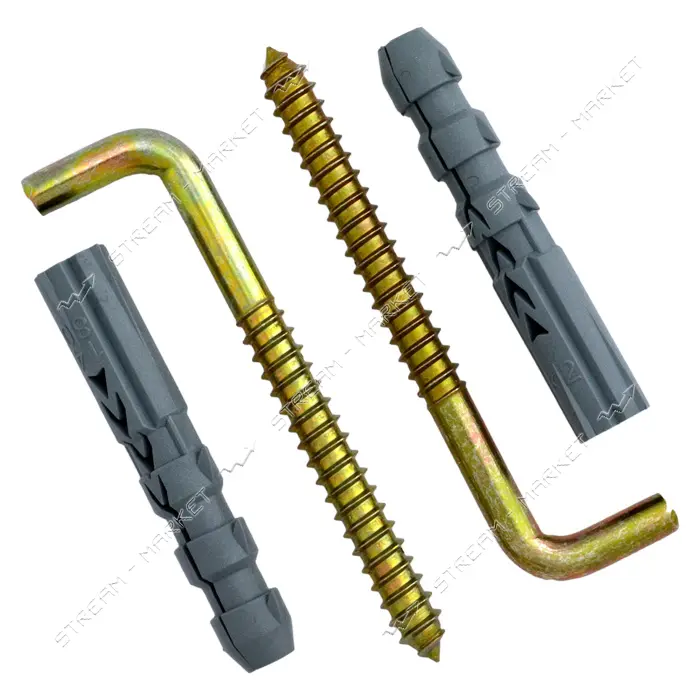 Крепление для бойлера дюбель 14x80 плюс крюк 10x100