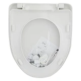 Сидение для унитаза SoloPlast СПД-6 с микролифтом белое