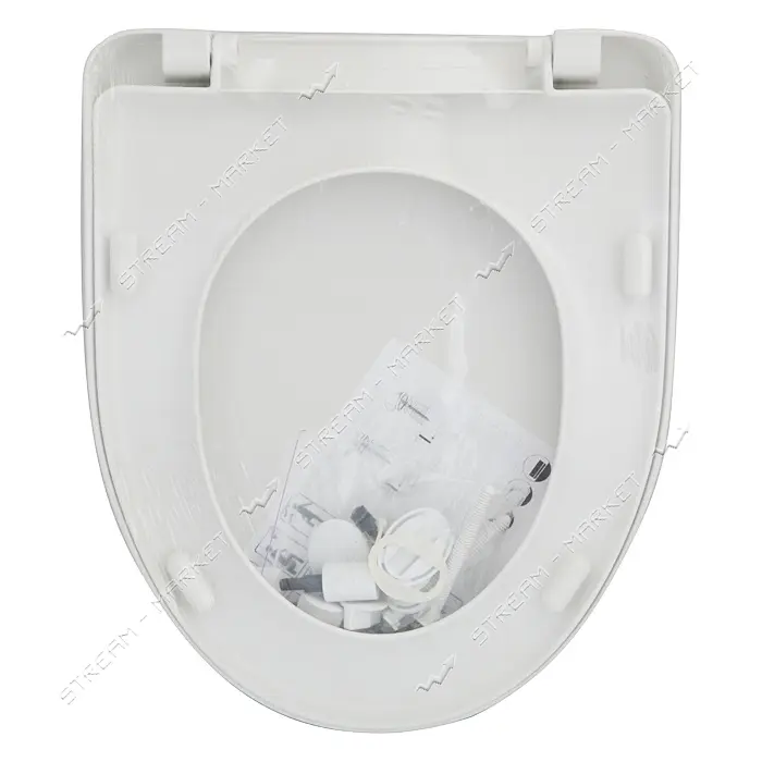 Сидение для унитаза SoloPlast СПД-6 с микролифтом белое