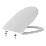 Сидение для унитаза SoloPlast СПМ-8 с металлическим крепежом                                        