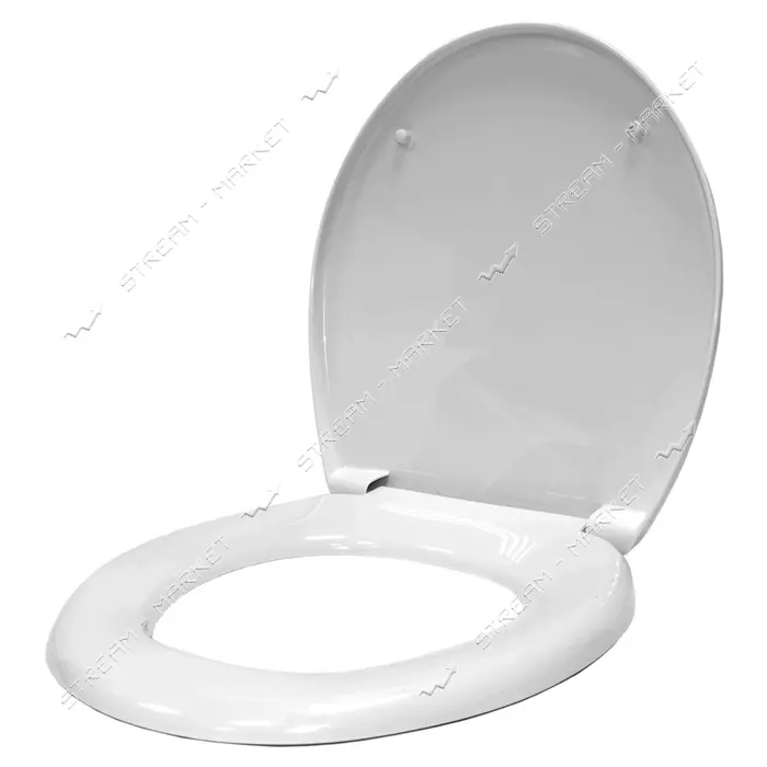 Сидение для унитаза SoloPlast СП-1 универсал белое                                                  