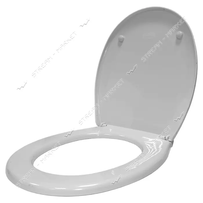 Сидение для унитаза SoloPlast СУ-4 универсальная планка белое