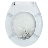 Сидение для унитаза Santehplast 007 Nova белое                                                      