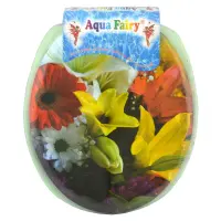 Сидение для унитаза мягкое AquaFairy салатовое                                                      