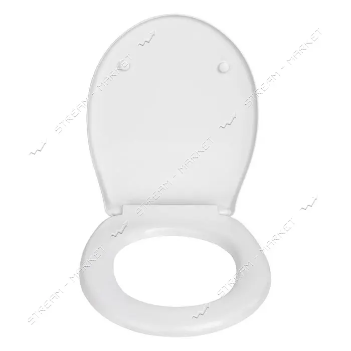 Сиденье для унитаза SoloPlast СПД-18 с микролифтом белое                                            