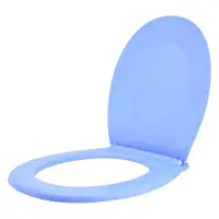 Сиденье для унитаза Extra Plast КЕ-21 голубое                                                       