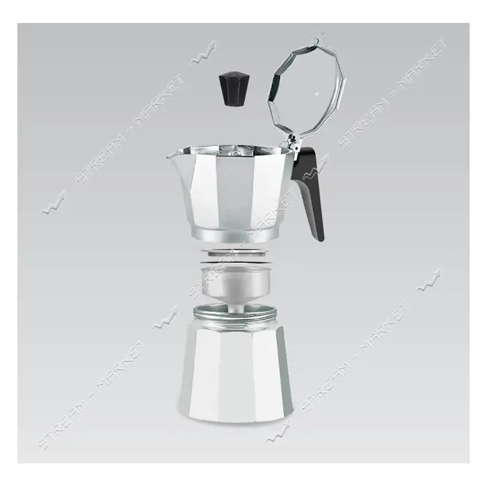 Гейзерная кофеварка Maestro MR-1666-6 Espresso Moka 300мл                                           